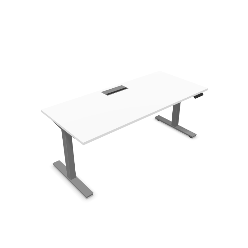 Bureau Électrique ENVOL One – Top Access – Hauteur Réglable – Pour Espace Partagé – Straburo