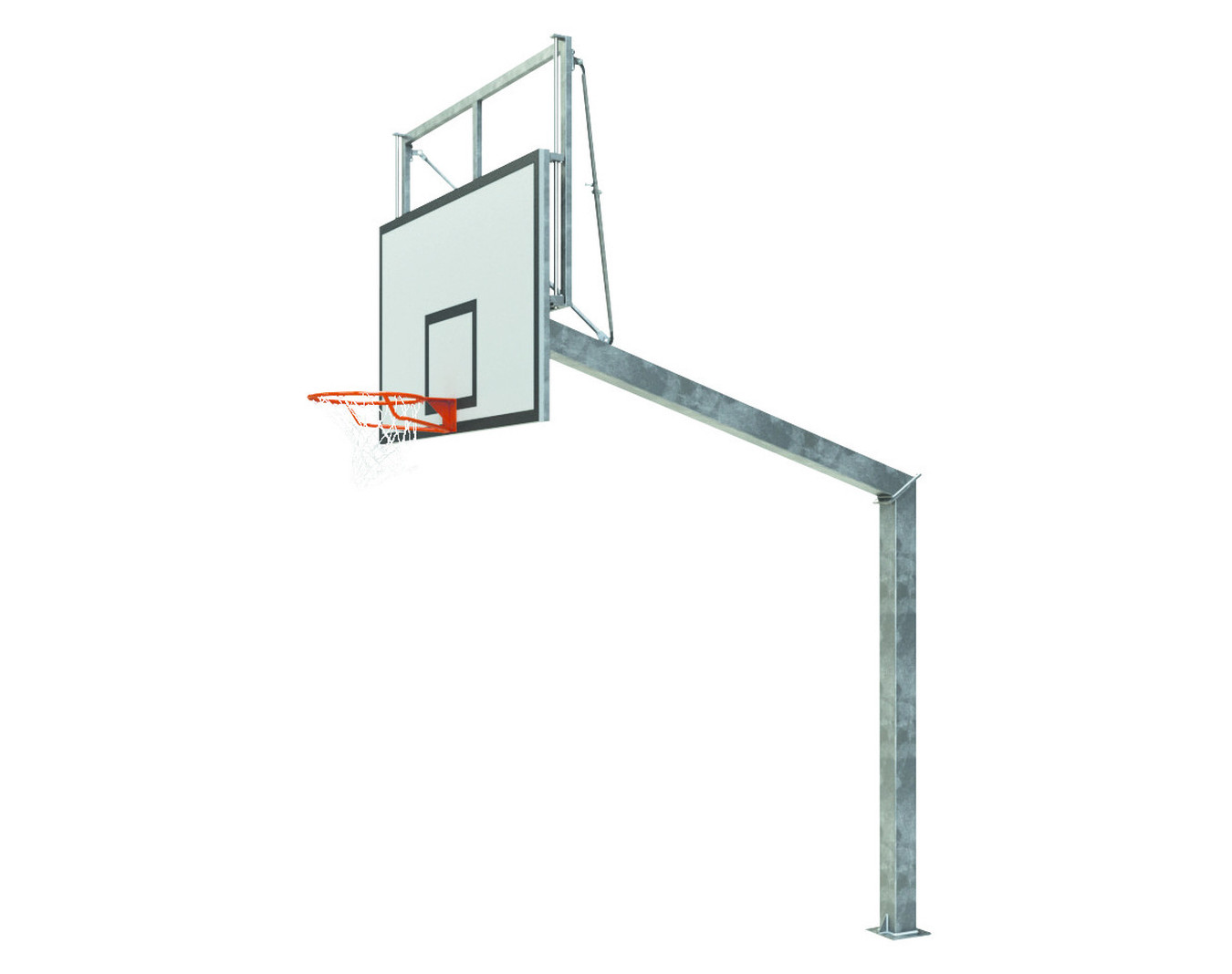 But de basket de compétition réglable