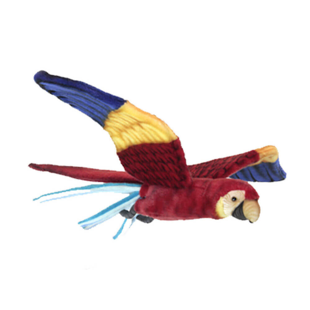Hansa Flying Scarlet Macaw (76 cm W)