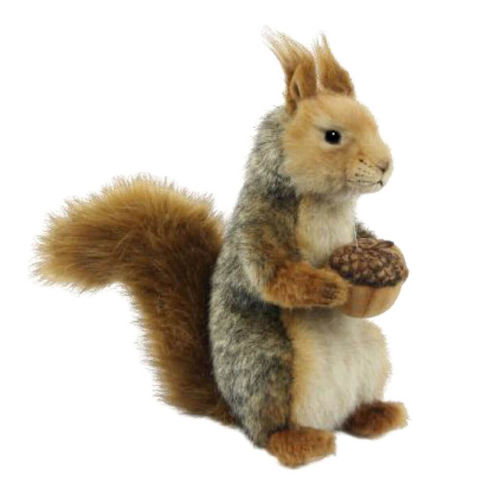 Hansa Squirrel gris assis (25 cm L)