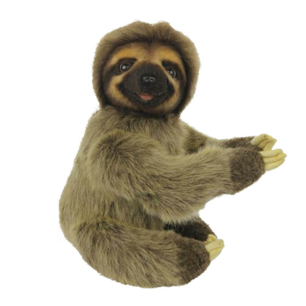 Hansa Mouvement paresseux Silver ours (22 cm H)