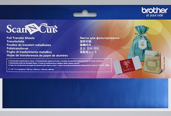 Feuilles de transfert métallisées