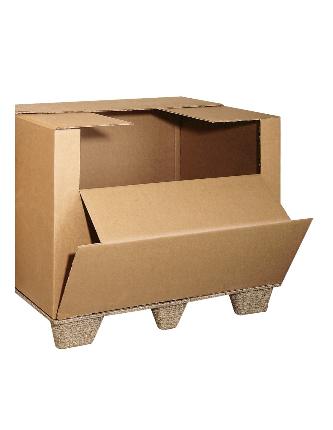 Caisse avec abattant - Qualité DD50