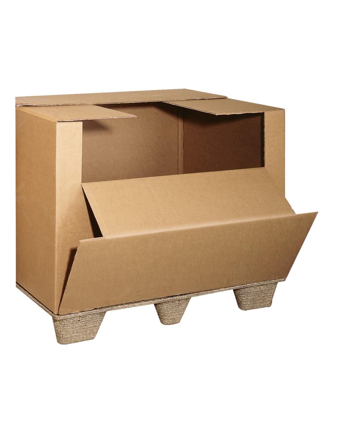 Caisse avec abattant - Qualité DD90