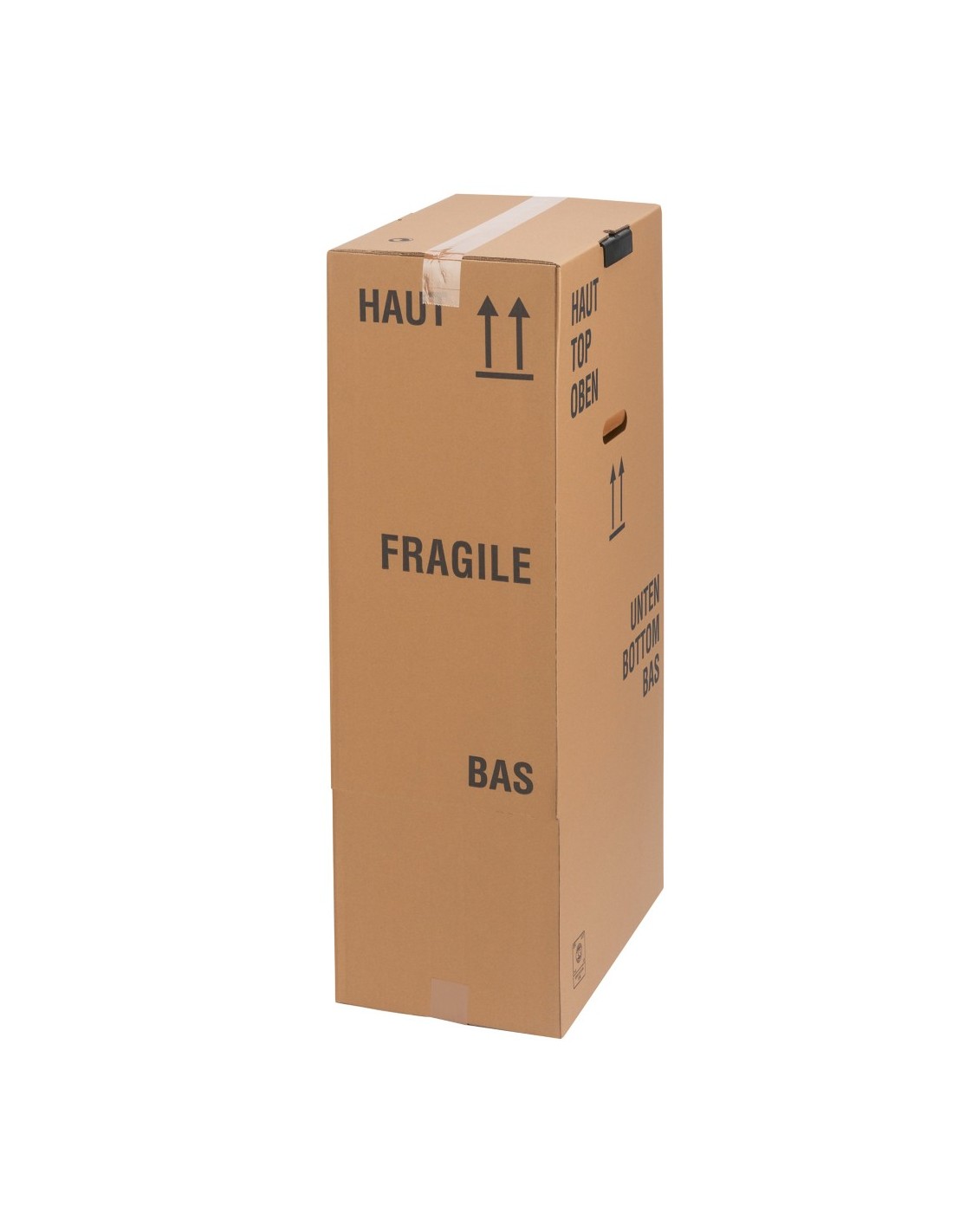 Caisse carton penderie pour déménagement