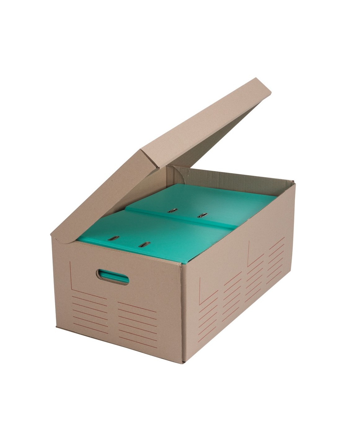 Caisse multi-usages imprimée à poignées