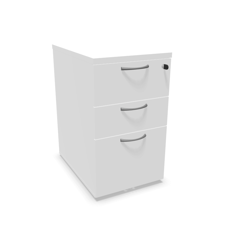 Caisson HB – 3 Tiroirs – Rangement Fonctionnel – Pour Bureaux – Buronomic Comfort