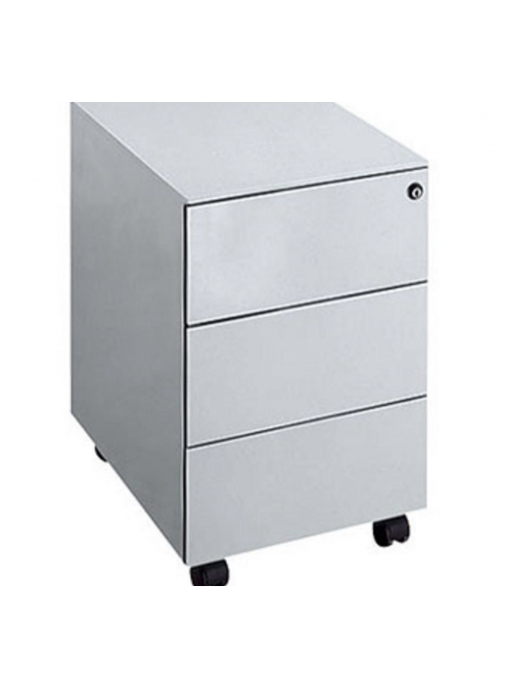 Caisson Mobile à 3 tiroirs avec et sans poignées MDD