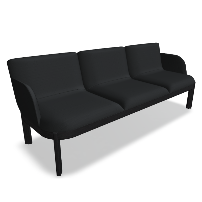 RAMP MDD - Canapé design modulaire pour espaces d'accueil et zones lounge