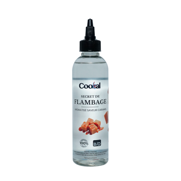 Secret de flambage BIO Cookal CARAMEL ( 200 ml)