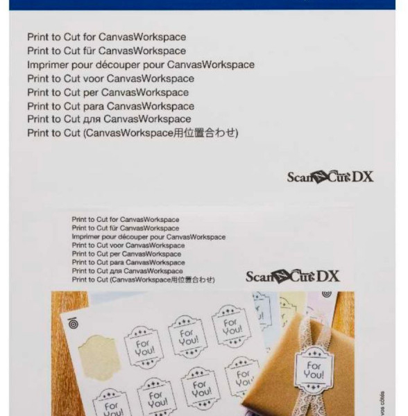 Carte d'activation PRINT TO CUT BROTHER