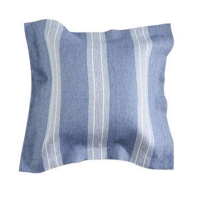 Taie d'oreiller Libeco Catalina Blue Stripe (Lin)
