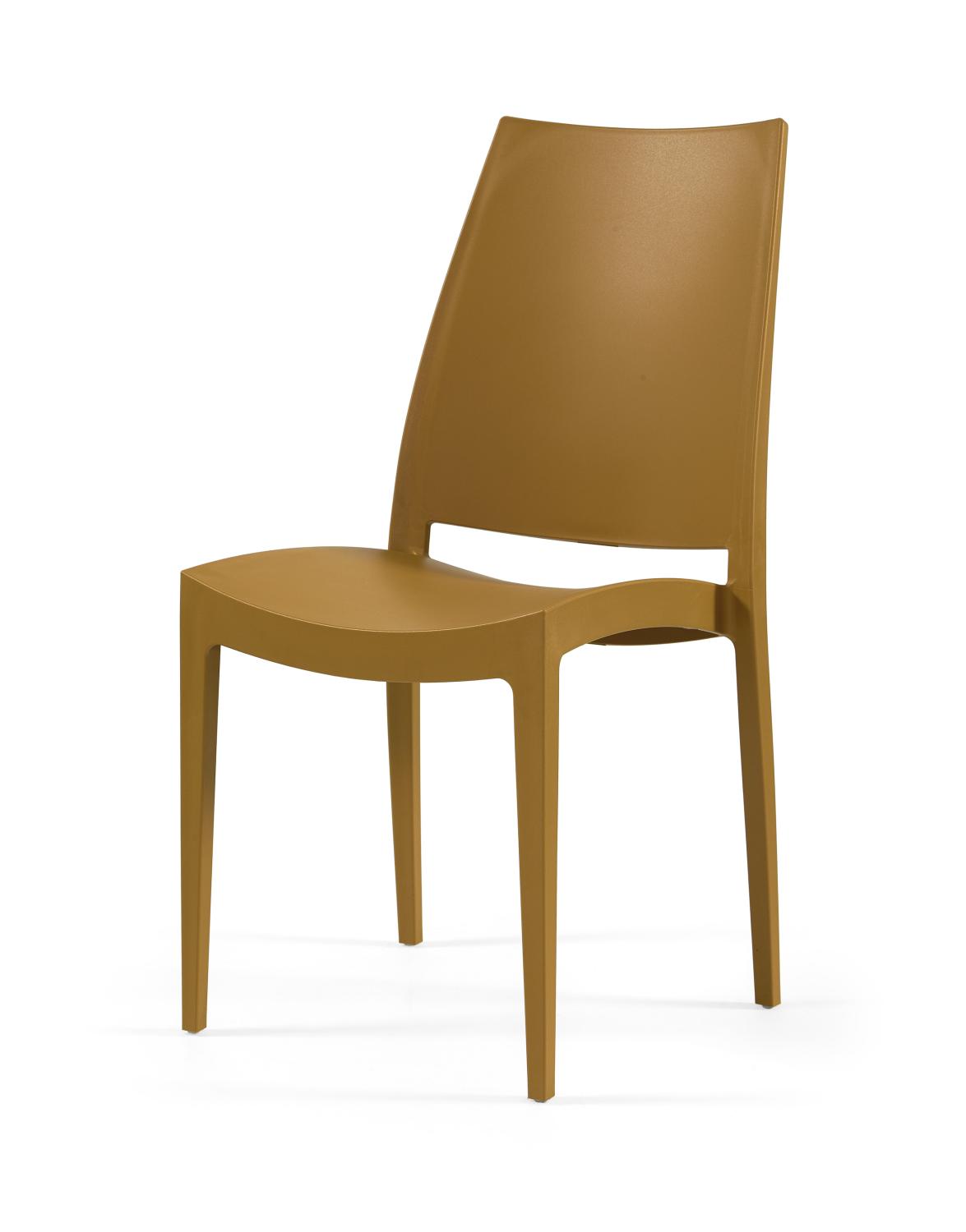 Chaise d'extérieur ANNA en polypropylène - Élégance et Confort pour vos moments en plein air (Vendues par 4)