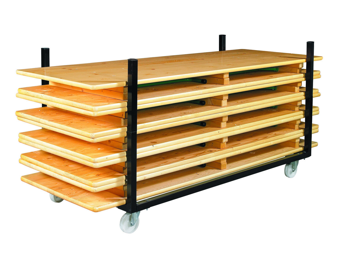 Chariot de tables 2 à 3 m