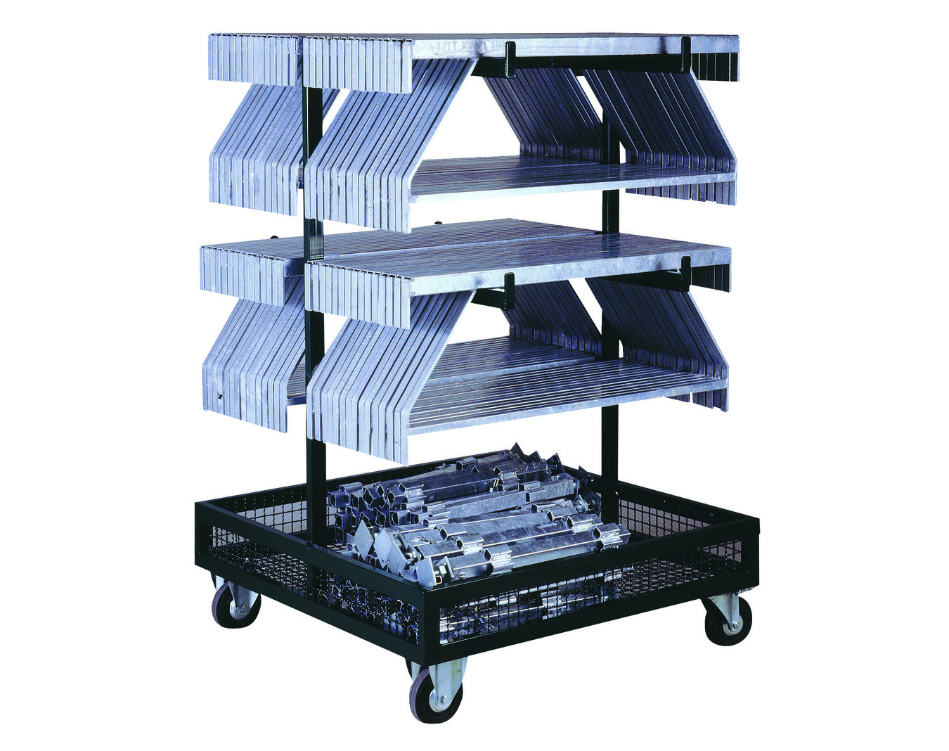 Chariot de transport accessoires podium modulable