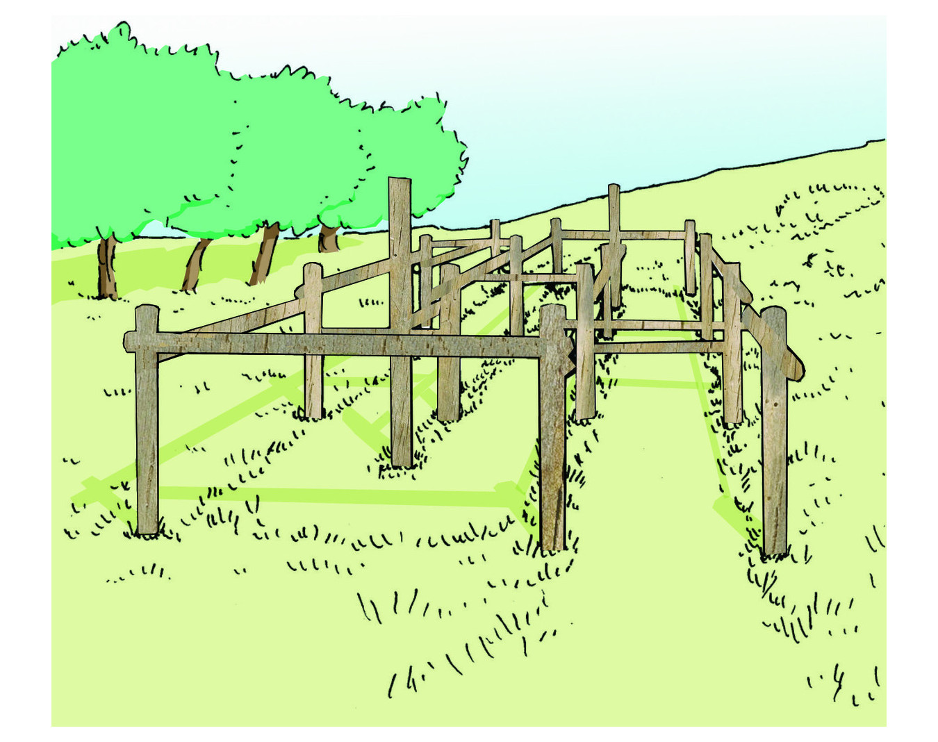 Chicanes - Parcours sportif