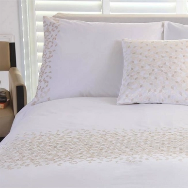 Parure de Lit Margaret Muir Clark Blanc Percale