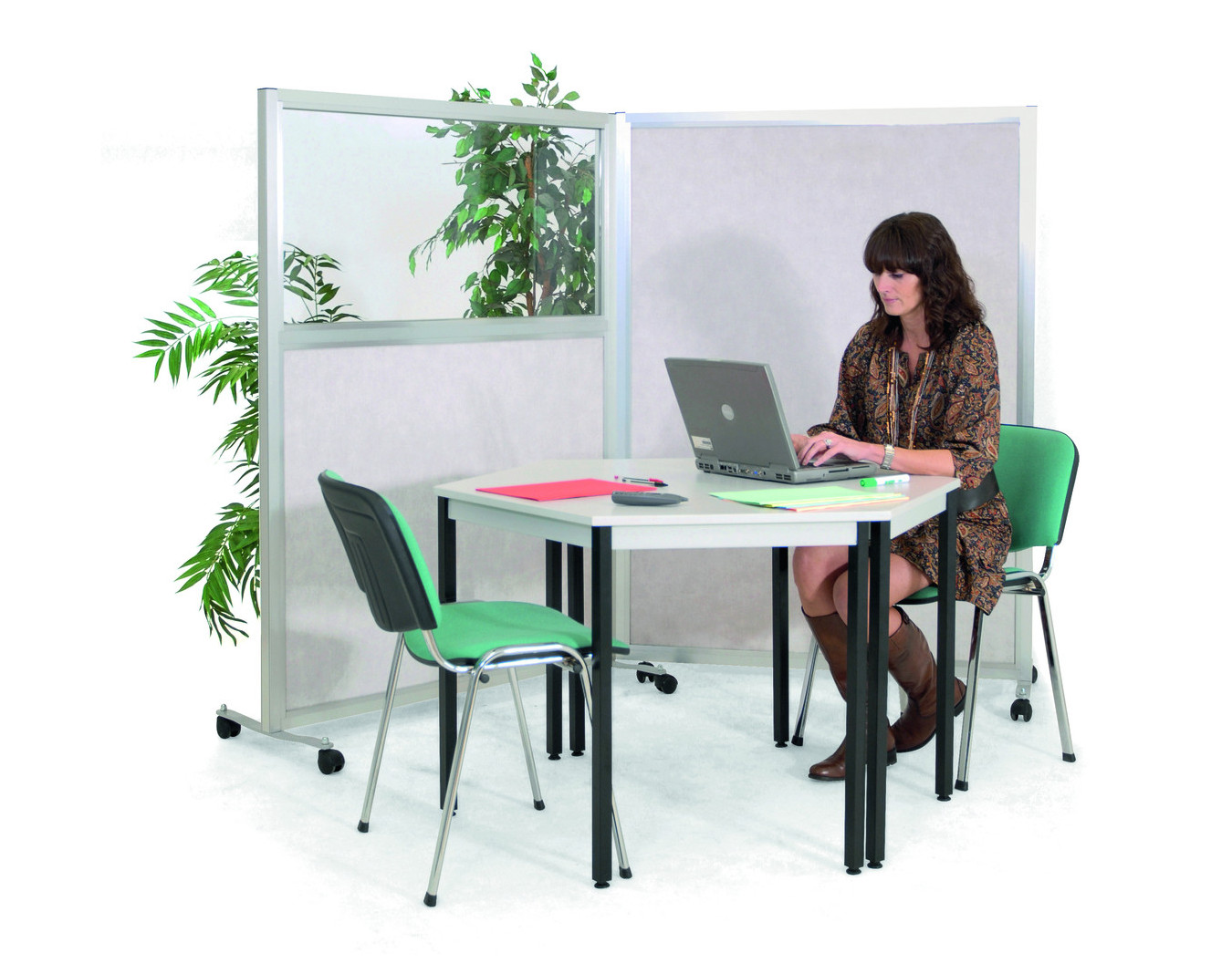 Cloisonnette mobile bureau Alpha