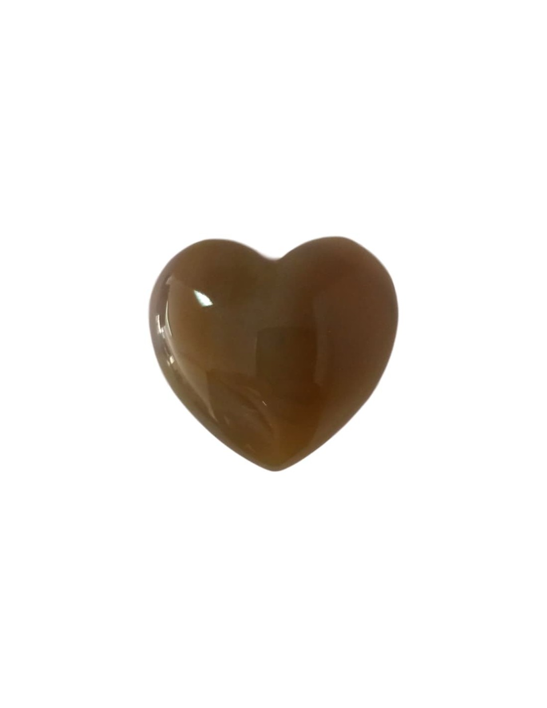 Coeur Agate - Pierre naturelle pour l'harmonie intérieure et la protection énergétique
