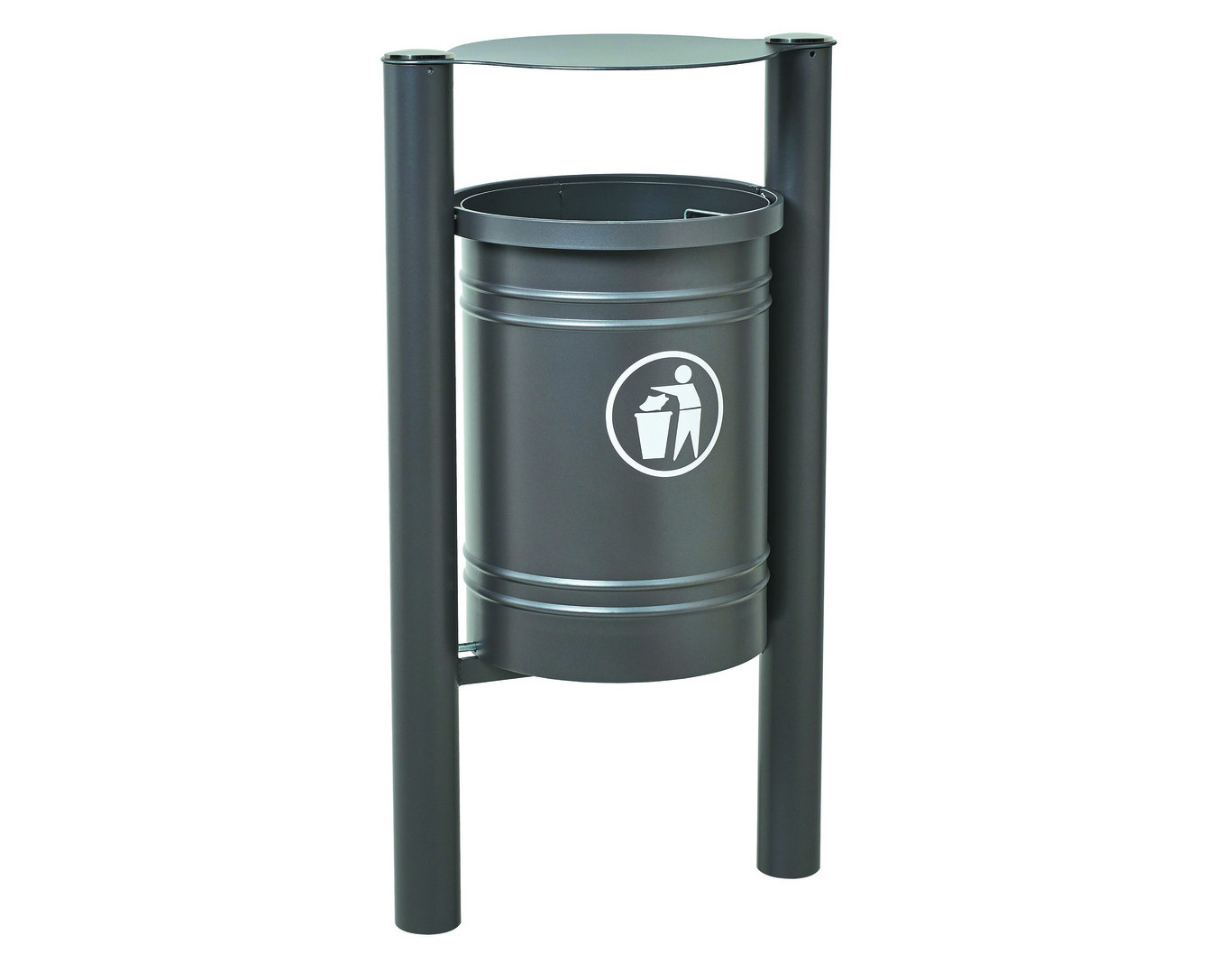 Corbeille acier 40 L Saintonge