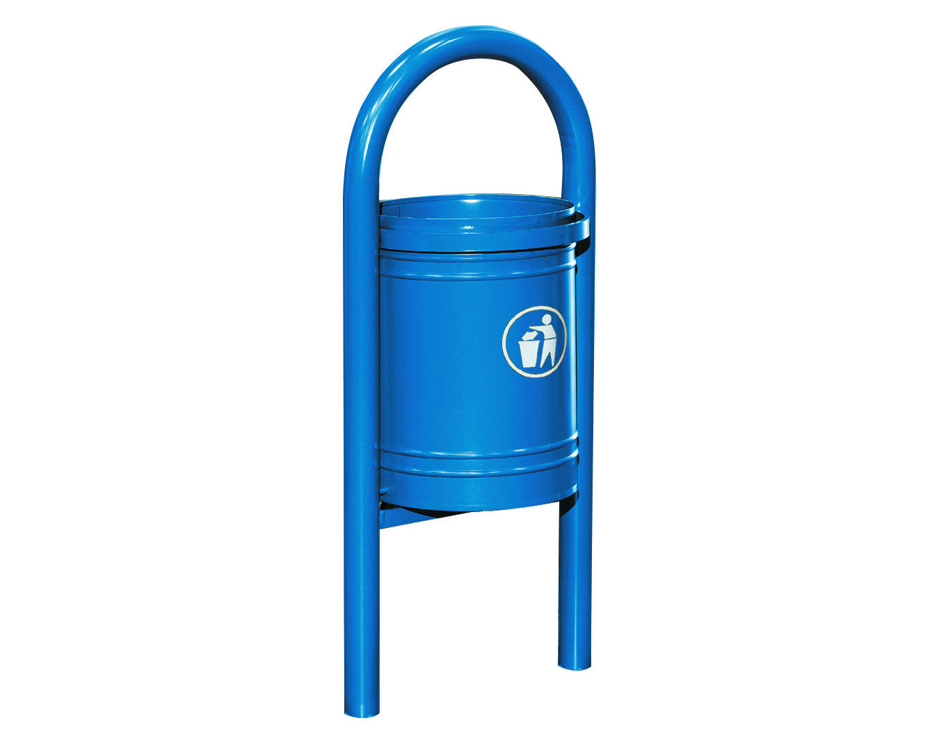 Corbeille acier 40 L Vercors