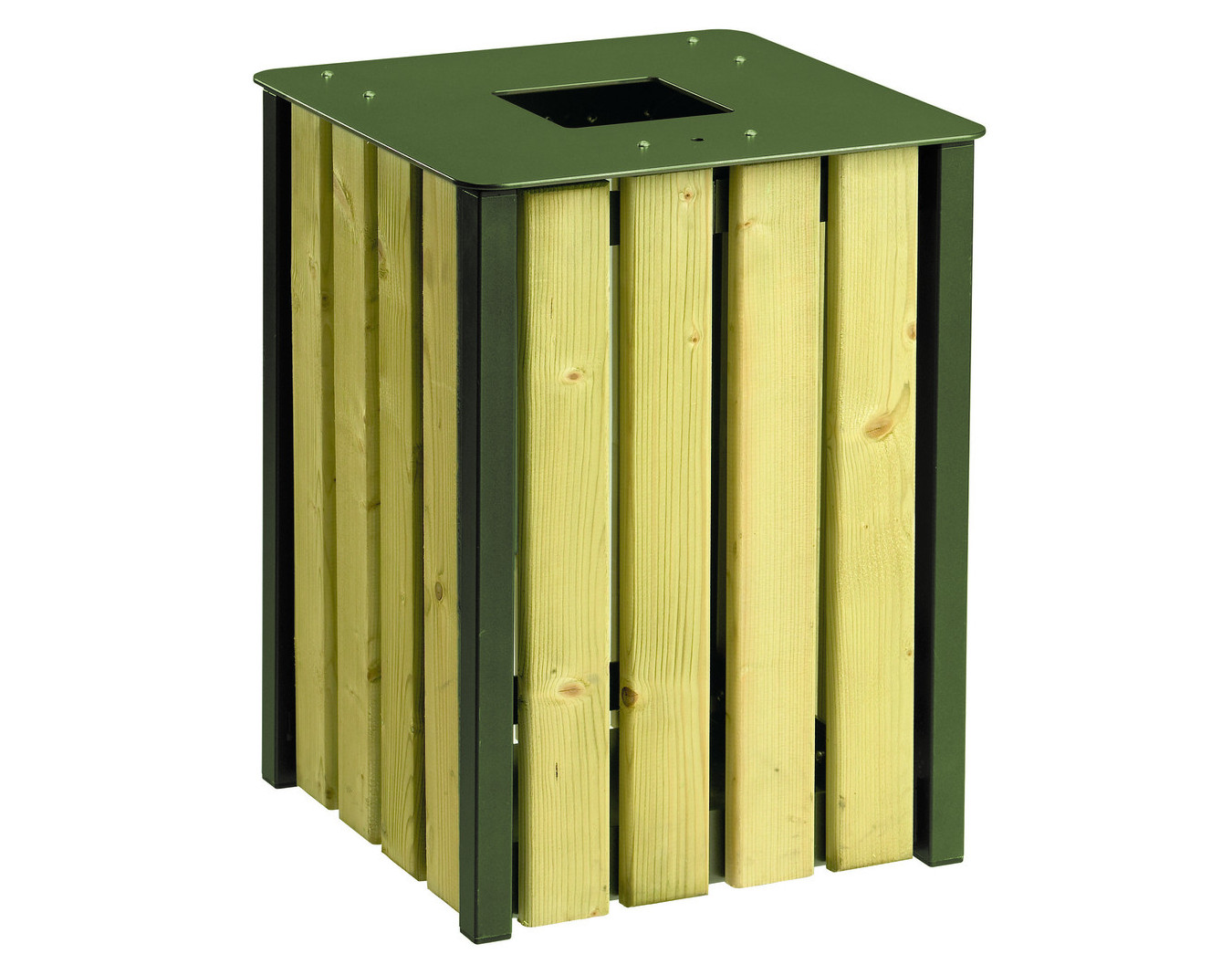 Corbeille bois 50 L Eden