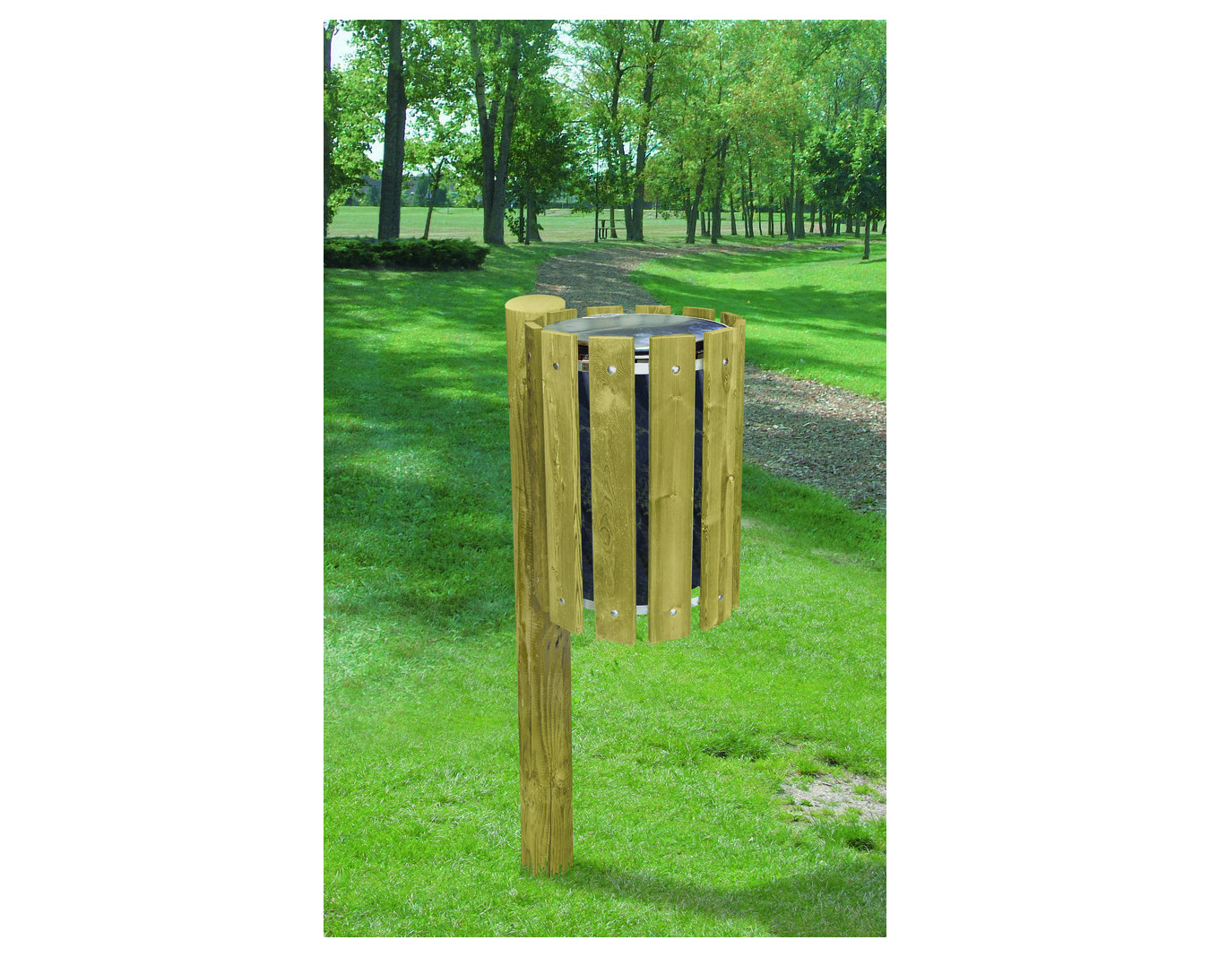 Corbeille bois 50 L Féroé