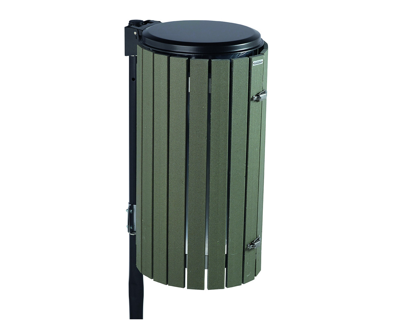 Corbeille plastique recyclé 110 L Etik