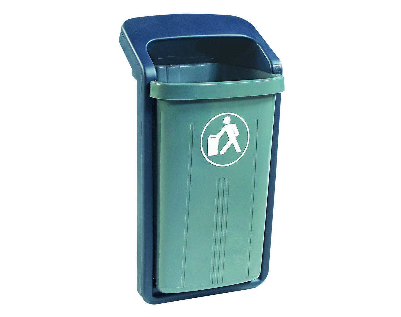 Corbeille polyéthylène 50 L Élégante