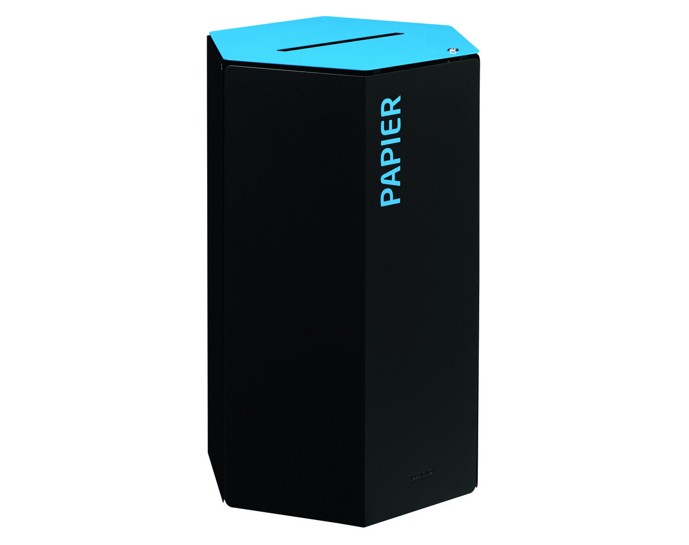 Corbeille tri sélectif acier 50 L Hexatri