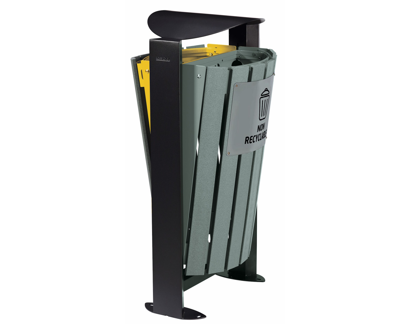 Lot de 2 corbeilles de tri Arkéa Etik