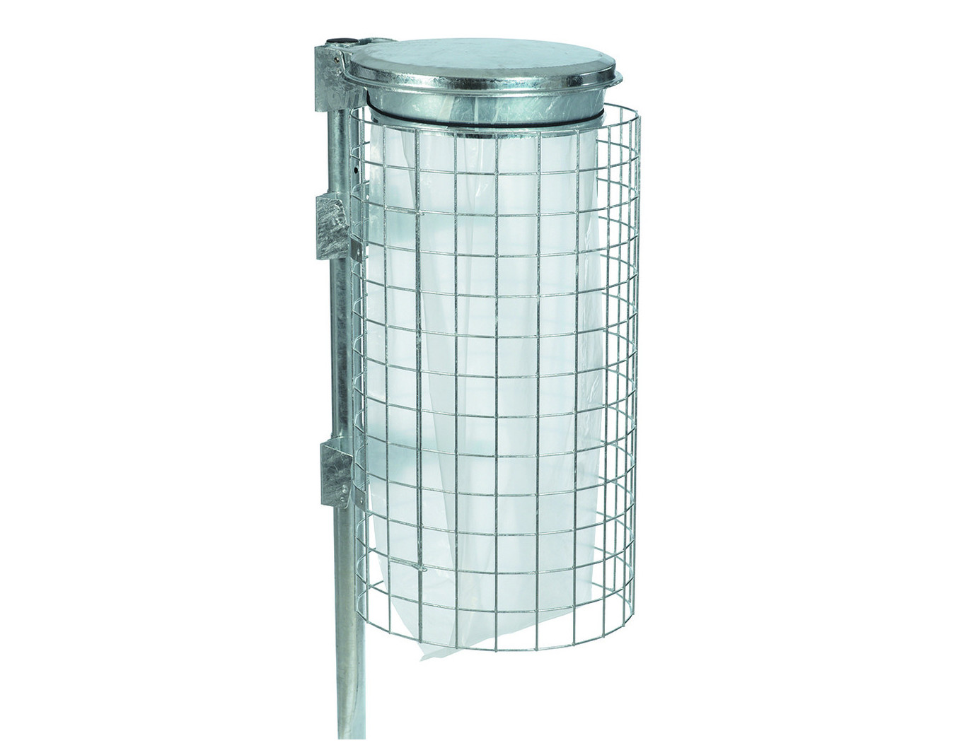 Corbeille Vigipirate acier 110 L Collecgrille