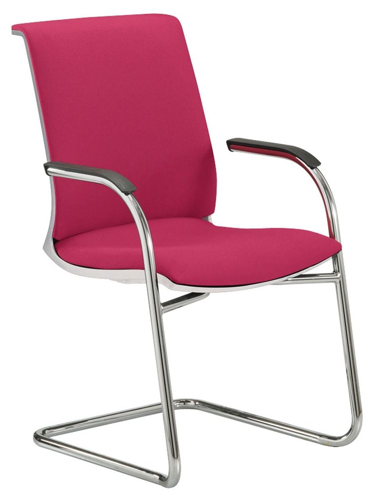 Cosmo - Fauteuil visiteur luge dos tissu