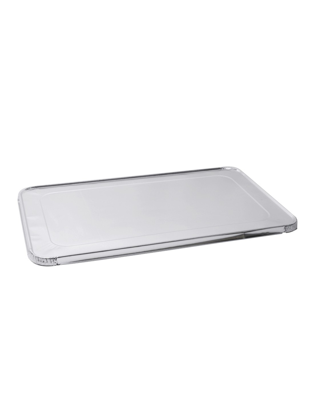 Couvercle pour plats en aluminium