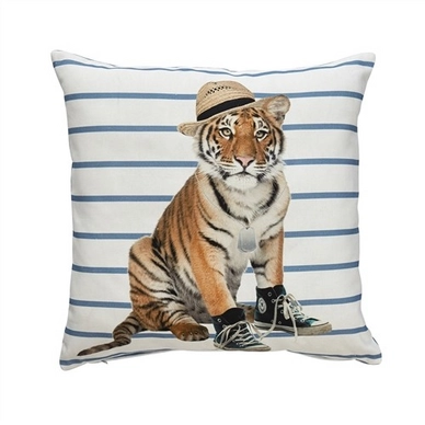 Coussin Décoratif Covers & Co Memphis Blanc