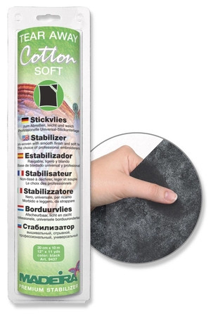 Stabilisateur Madeira Cotton Soft noir ( à déchirer)