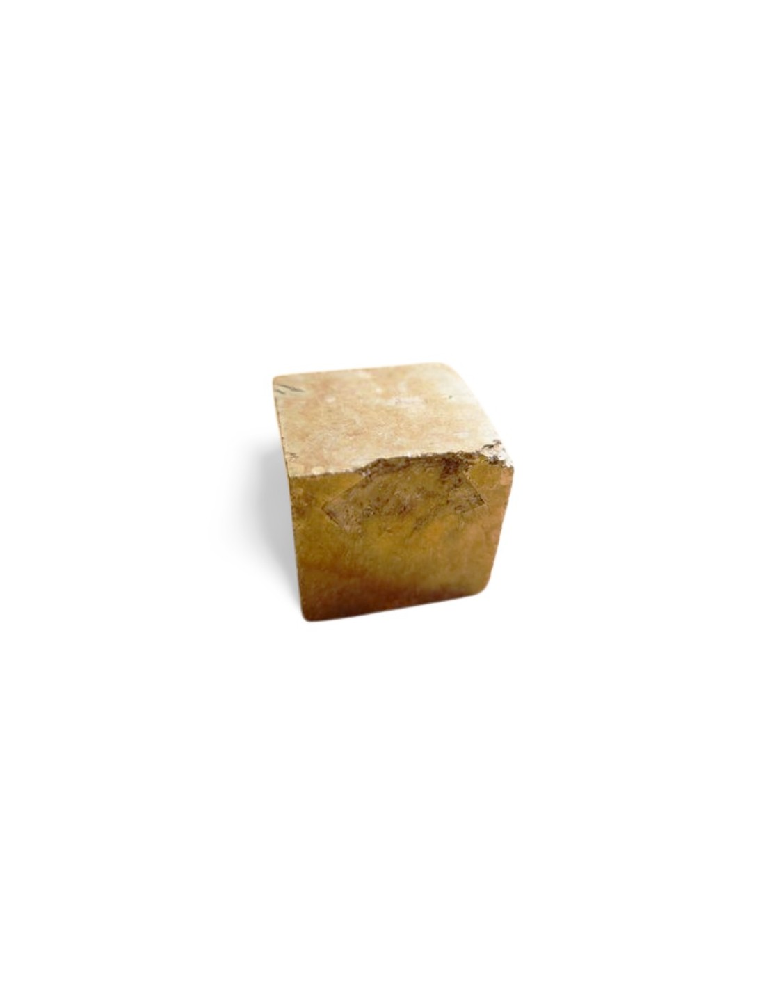 Cube de pyrite - Pierre naturelle pour la protection et la prospérité