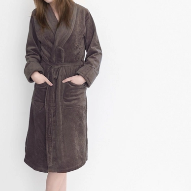Peignoir Uni Heckett & Lane Marron