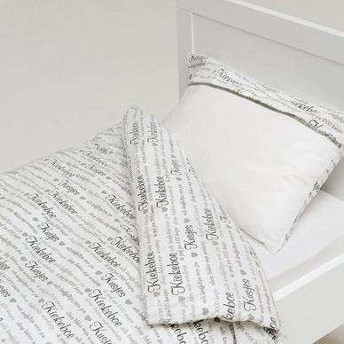 Parure de Lit Briljant Holly Gris Coton