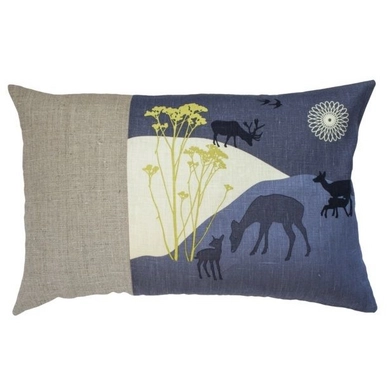 Coussin Décoratif Susanne Schjerning Deer On The Hills
