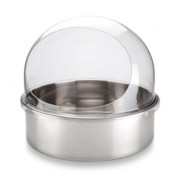 Dôme en plexiglass Ø 50 cm pour machine à barbe à papa Super Cotton 100%Chef