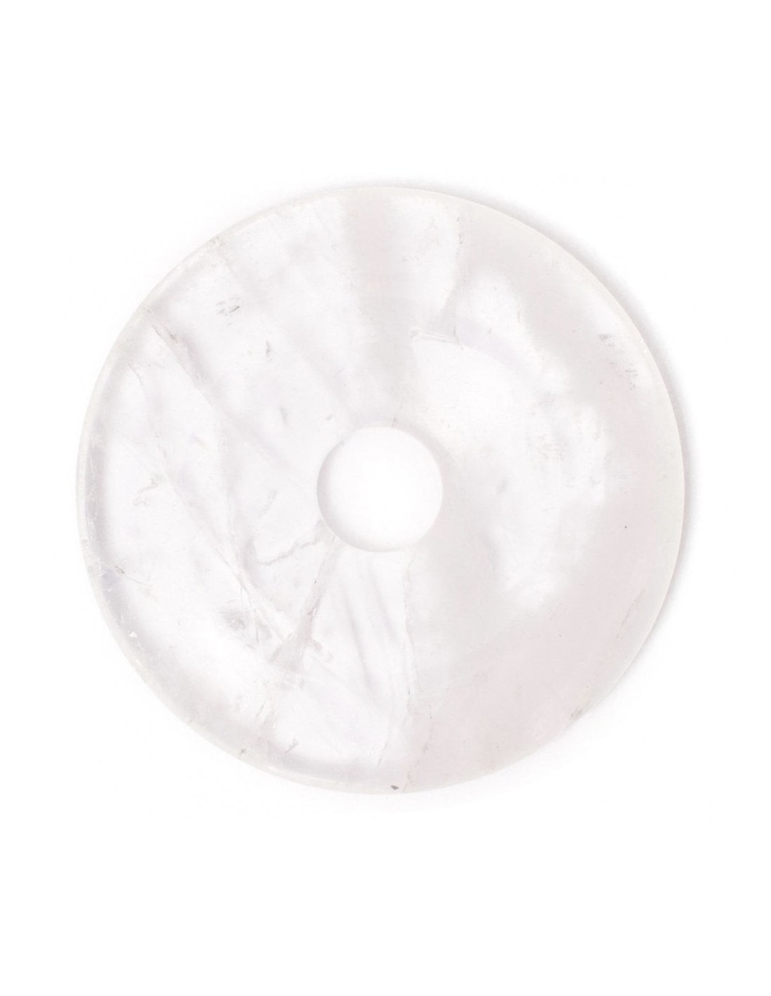 Donuts en Cristal de roche - Énergie et Harmonie pour votre bien-être