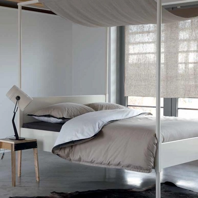 Parure de Lit Walra Dover Sable/Blanc Coton