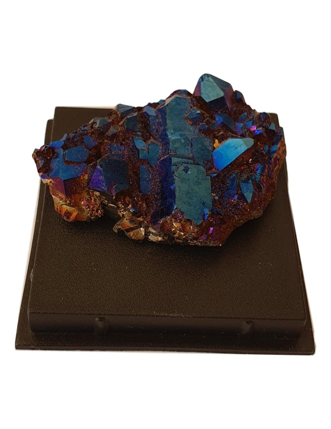 Druse en Aqua Aura Titanium - Énergie positive et clarté mentale