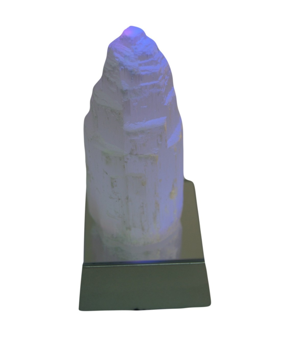 Eclairage d'ambiance sélénite - Montagne grand modèle: Créez une atmosphère apaisante et naturelle