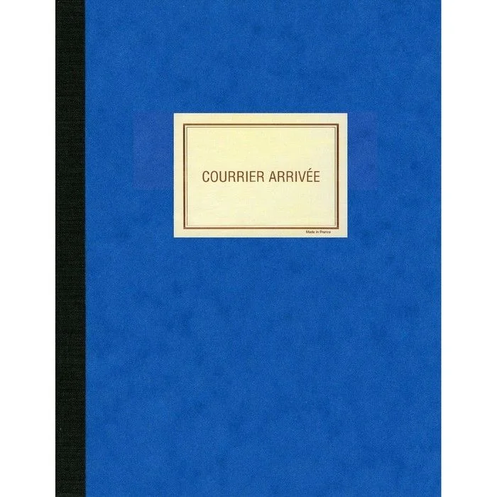 Registre Arrivée du courrier - Enregistrement ELVE