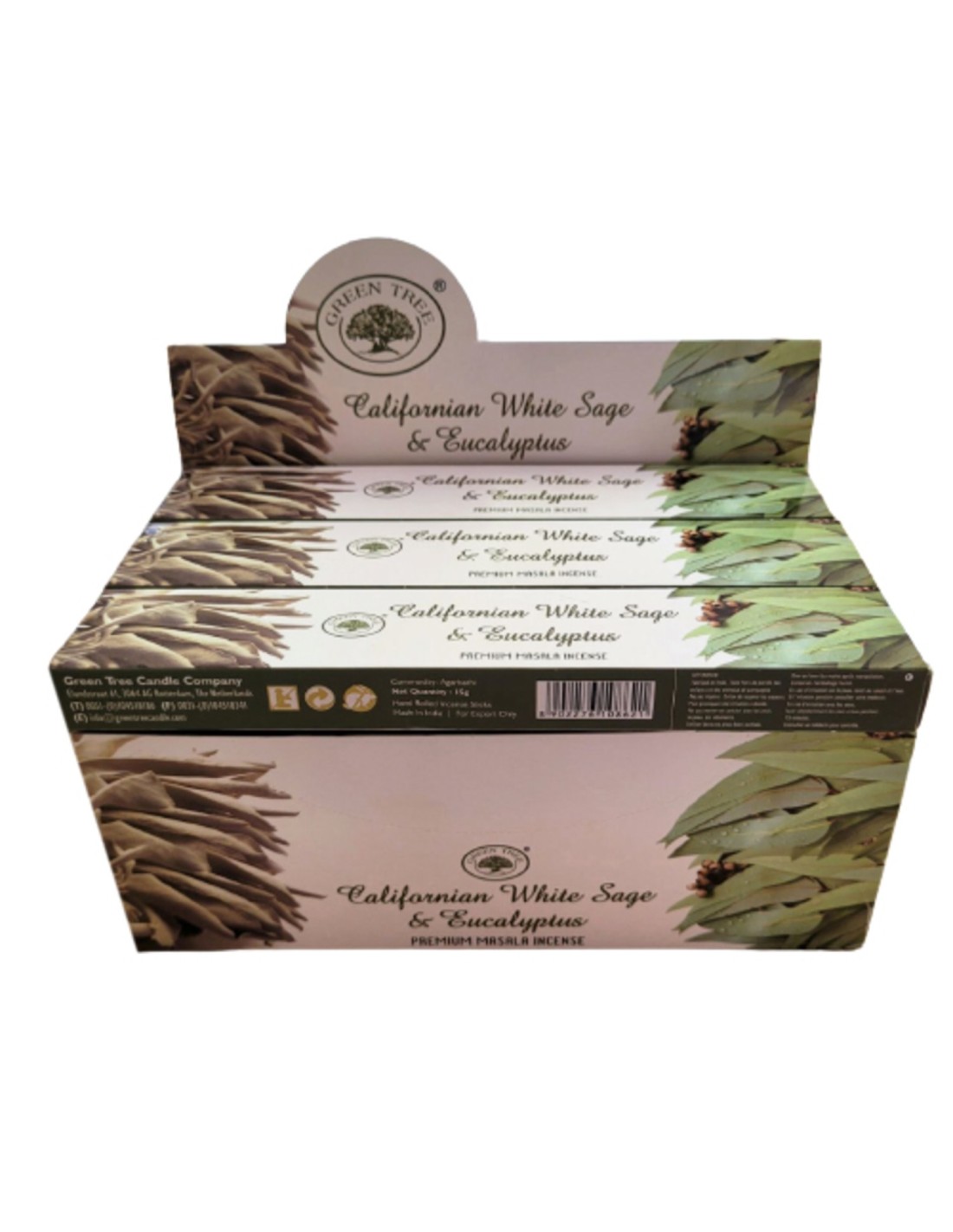 Encens Green Tree Sauge Blanche & Eucalyptus