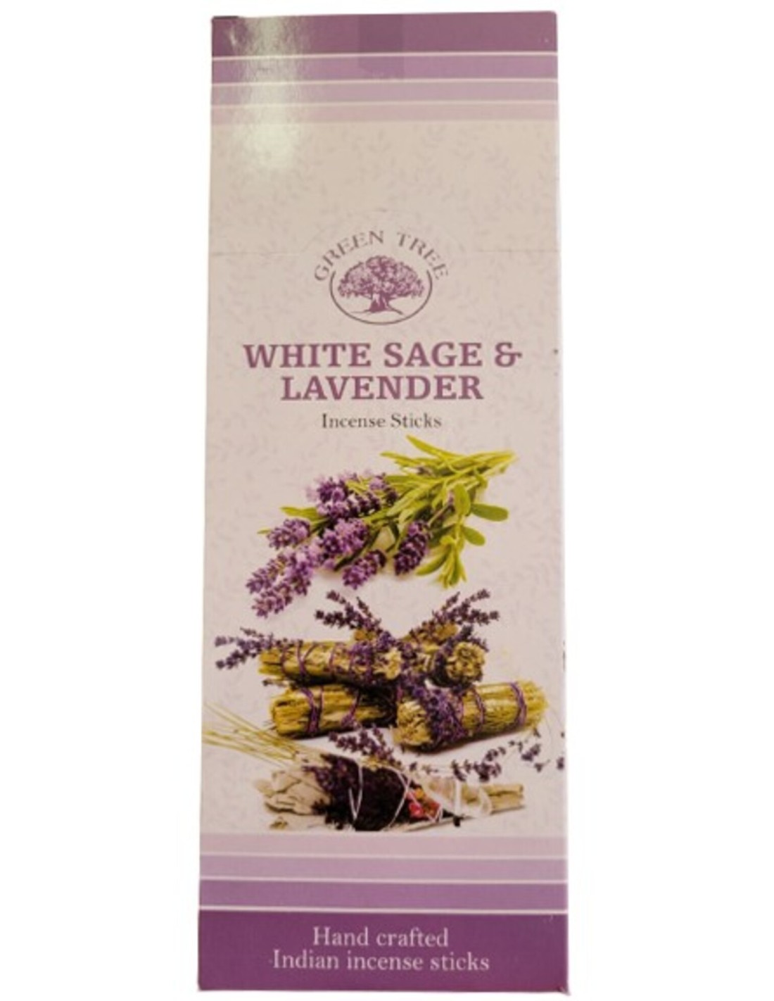 Encens Green Tree Sauge Blanche & Lavande - Purification et relaxation pour votre espace sacré