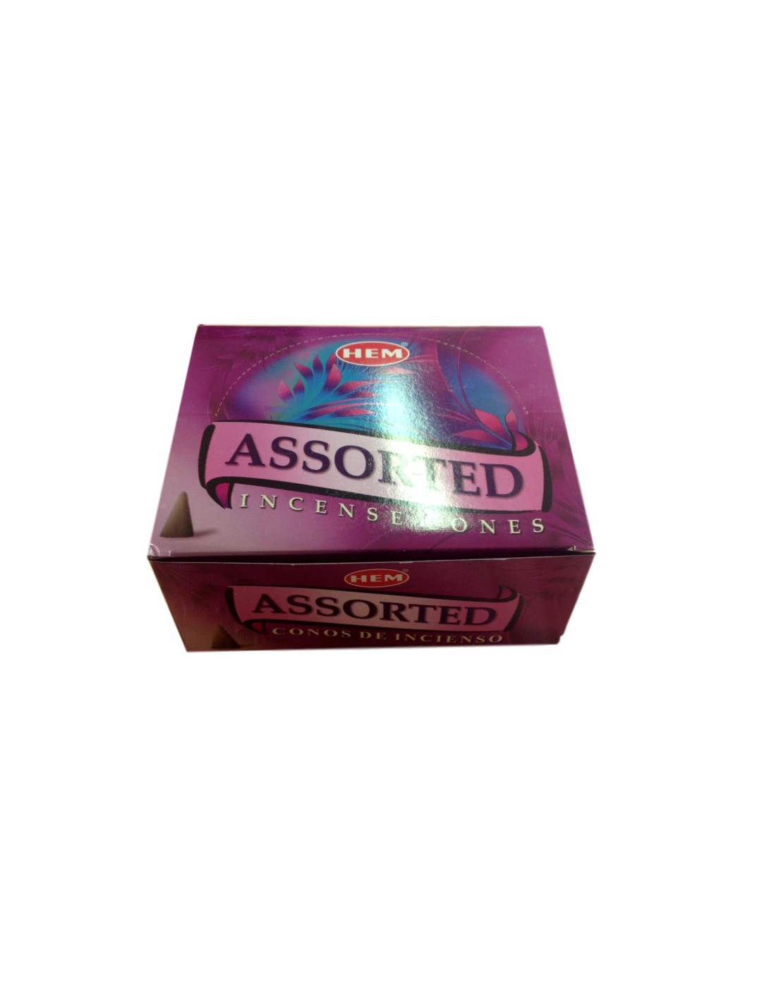 Encens HEM Assorted en cône - 6 parfums pour une ambiance apaisante et relaxante