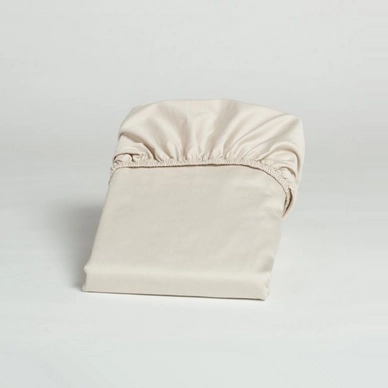 Drap-housse Yumeko Sable Gris (Satin)